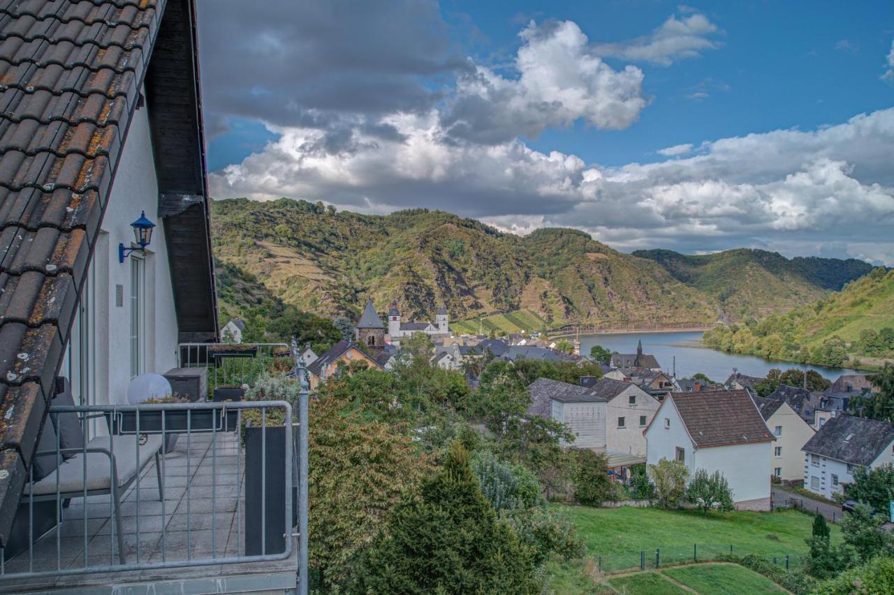 Ferienwohnung Panorama Moselblick Treis-Karden Esterno foto