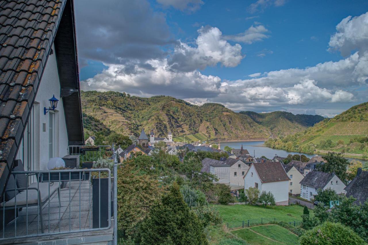 Ferienwohnung Panorama Moselblick Treis-Karden Esterno foto